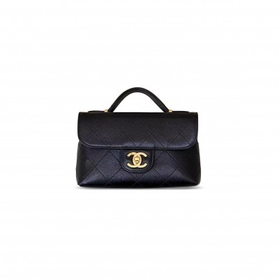 CHANEL MASTER MINI FLAP BAG WITH TOP HANDLE AS5776 (20*12*6cm) CHANEL MASTER MINI FLAP BAG WITH TOP HANDLE AS5776 (20*12*6cm)
